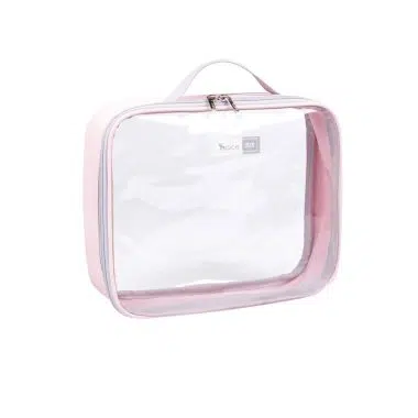 Kit Organizadores de Mala e Bolsa Rosa