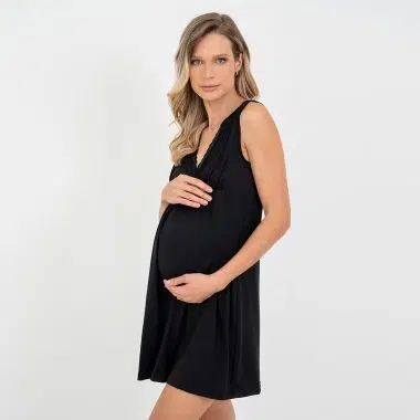 Camisola Maternidade Preta