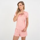 Pijama Curto  Maternidade Rose