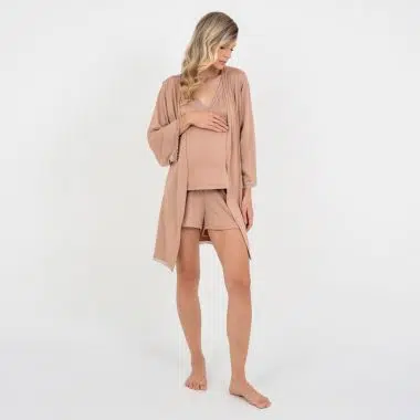 Robe Maternidade Cappuccino