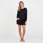 Kimono Maternidade Preto