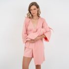 Kit Manta e Touca Nozinho para Bebê Rose