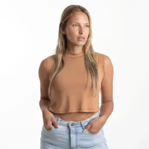 Regata Essencial Amamentação Caramelo