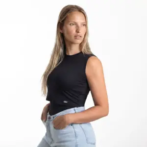 Regata Essencial Amamentação Preta