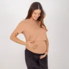 T-Shirt Essencial Amamentação Caramelo
