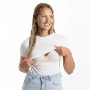 T-shirt Essencial Amamentação Off