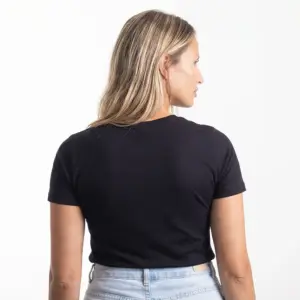 T-shirt Essencial Amamentação Preta