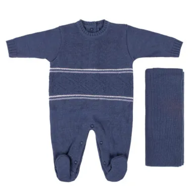 saida maternidade usealce azul kit