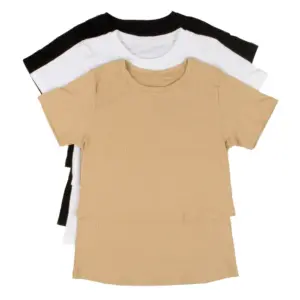 A Trio T-shirt Essencial Amamentação foi pensada para acompanhar você com conforto e praticidade, desde a barriga até colo e amamentação.