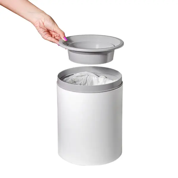 lixeira 3 em 1 anti-odor