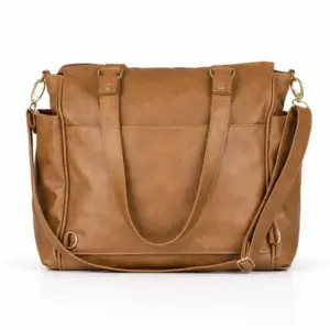 Bolsa Mochila Maternidade 2 em 1 Corah Caramelo