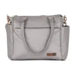 Bolsa Mochila Maternidade 2 em 1 Corah Cinza