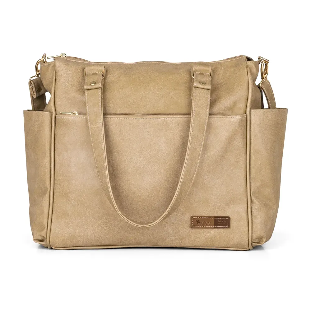 Bolsa mochila maternidade 2 em 1 Corah cru