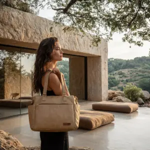 Bolsa Mochila Maternidade 2 em 1 Corah Cru