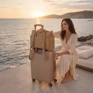 Bolsa Mochila Maternidade 2 em 1 Corah Cru