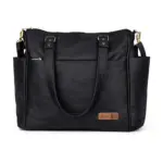 Bolsa Mochila Maternidade 2 em 1 Corah Preta