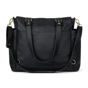 Bolsa Mochila Maternidade 2 em 1 Corah Preta