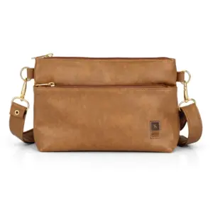 Bolsa Transversal Corah Caramelo