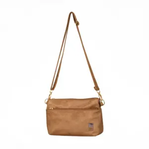 Bolsa Transversal Corah Caramelo