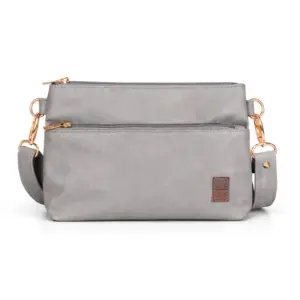 Kit Maternidade 8 Peças Corah Cinza