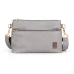 Bolsa Transversal Corah Cinza