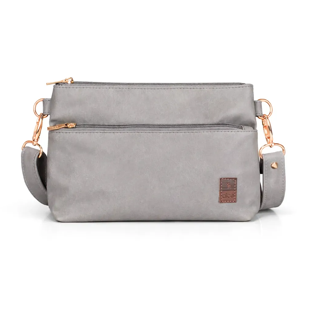 Bolsa Transversal Corah Cinza