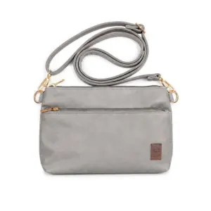 Bolsa Transversal Corah Cinza