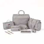 Kit Maternidade 8 Peças Corah Cinza
