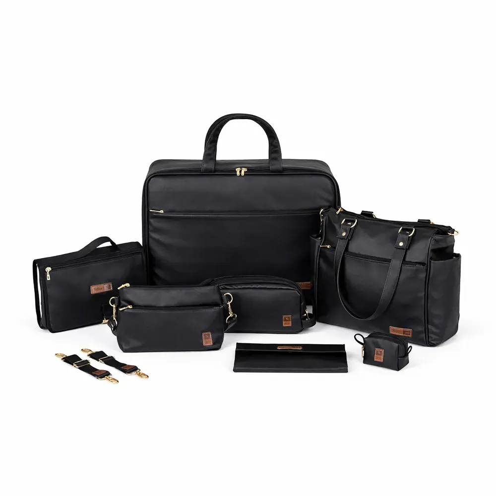 Kit Maternidade 8 Peças Corah Preto