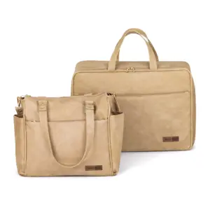 Kit Maternidade Bolsa e Mala Corah Cru