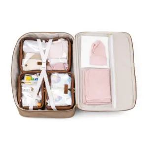 Mala Maternidade Corah Caramelo