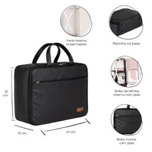 Mala Maternidade Corah Preta