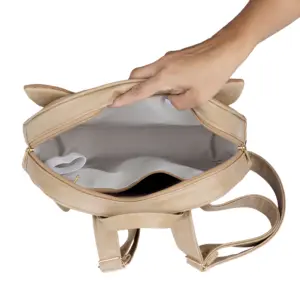 Mochila Infantil Gatinho Cru