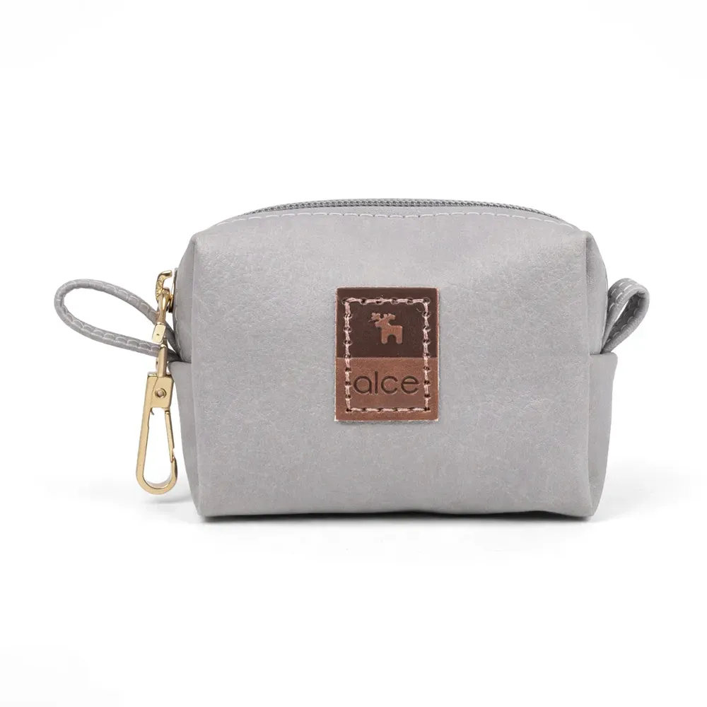 Porta chupeta Corah na cor cinza, prático e higiênico, perfeito para guardar a chupeta do bebê com segurança e estilo no dia a dia.