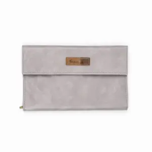 Porta Carteira de Vacinação e Documentos Corah Cinza