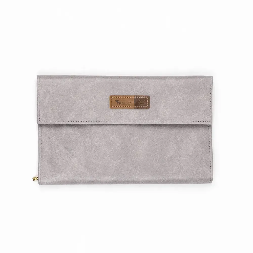 Porta Carteira de Vacinação e Documentos Corah Cinza