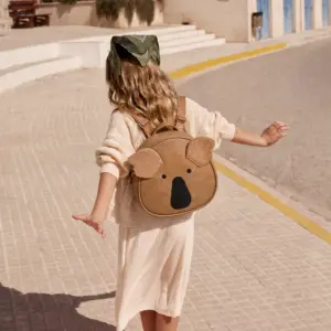 Mochila Infantil Coala Caramelo