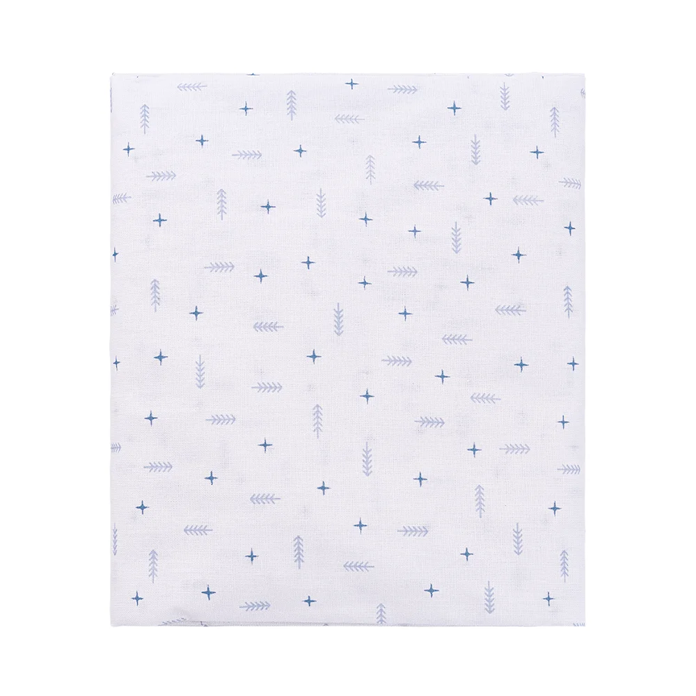 Lençol com Elástico para Berço Americano Flechas - Azul Lençol com Elástico para Berço Americano Flechas - Azul
