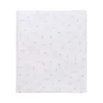 Lençol com Elástico para Berço Americano Flechas - Rosa