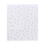 Lençol com Elástico para Berço Americano Flechas - Verde