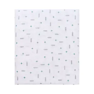 Lençol com Elástico para Berço Americano Flechas - Verde