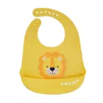Babador de Silicone com Bolso - Leão